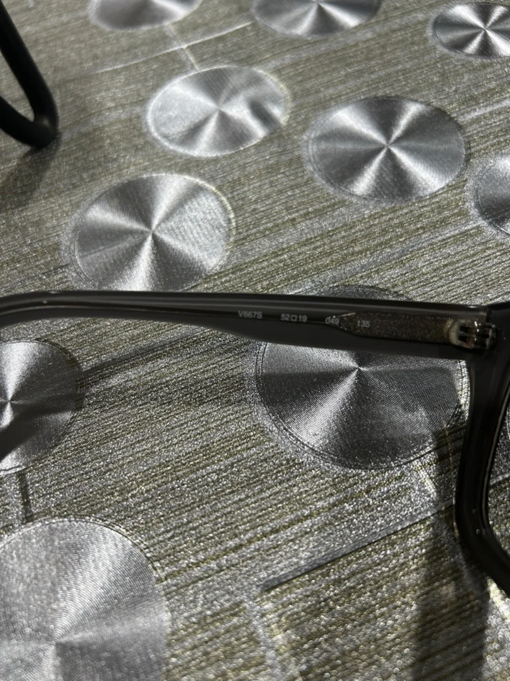7009. Authentic Valentino Elegant Black Lace Sunglasses. V667S